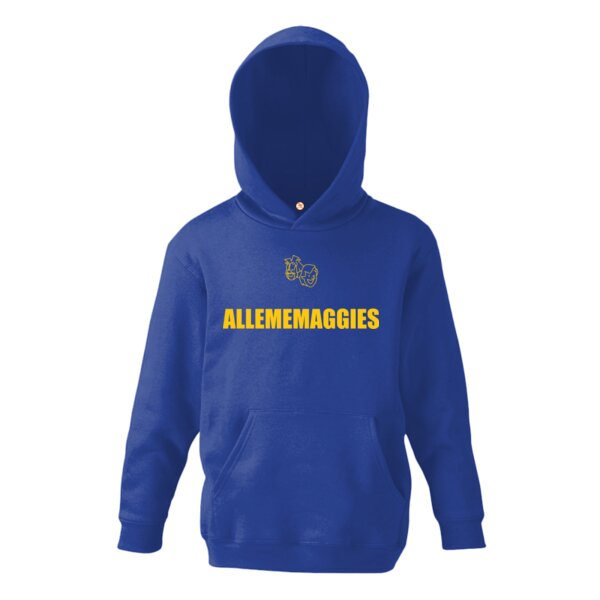 Allememaggies Hoodie Geel Kind Thumbnail