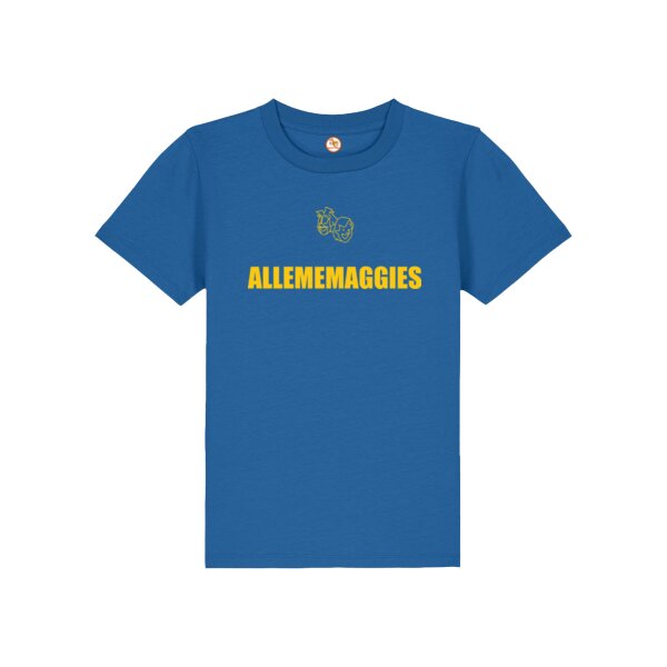 Allememaggies T-shirt Geel Kind Thumbnail