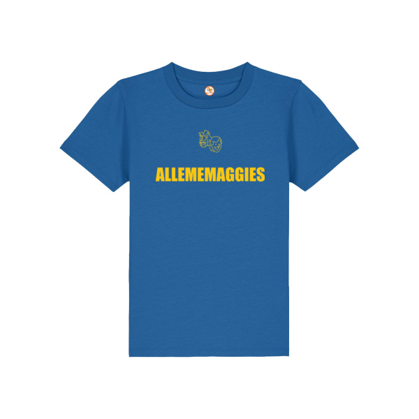 Allemaggies T-shirt Geel Kind Thumbnail