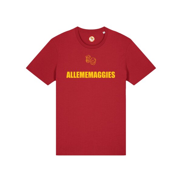 Allememaggies T-shirt Geel Volwassen Thumbnail