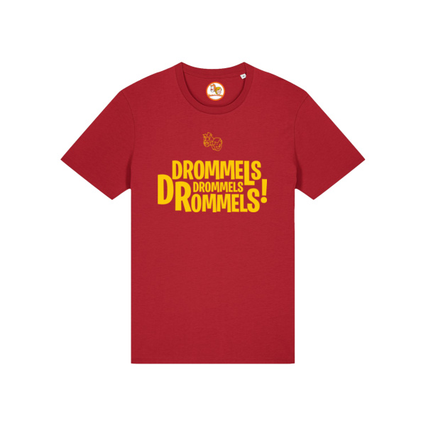 Drommels T-shirt Geel Volwassen Thumbnail