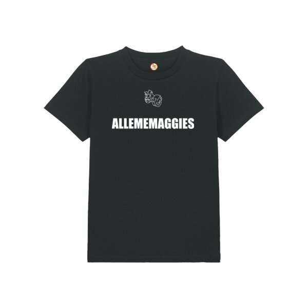 Allememaggies T-shirt Wit Kind Thumbnail
