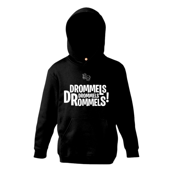 Drommels Hoodie Wit Kind Thumbnail