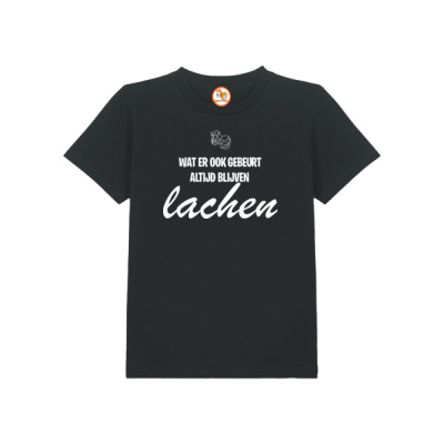 Altijd Blijven Lachen! T-shirt Wit Kind Thumbnail