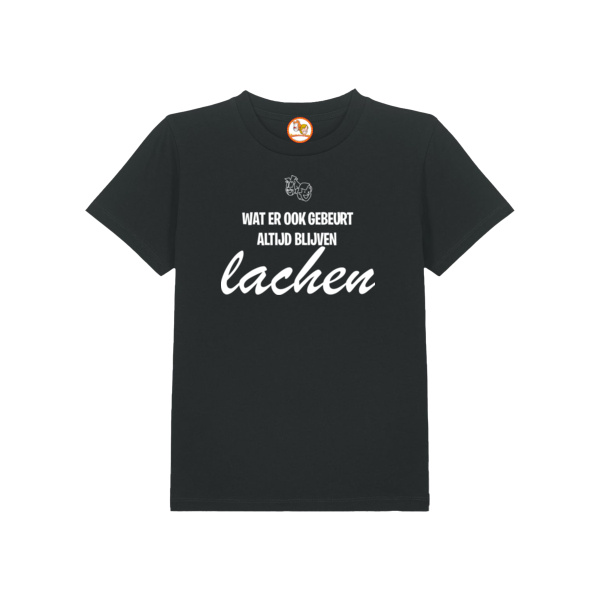 Altijd Blijven Lachen! T-shirt Wit Kind Thumbnail