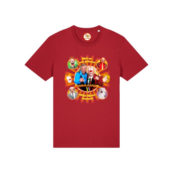 Altijd Blijven Lachen! FOTO T-shirt Volwassen Thumbnail