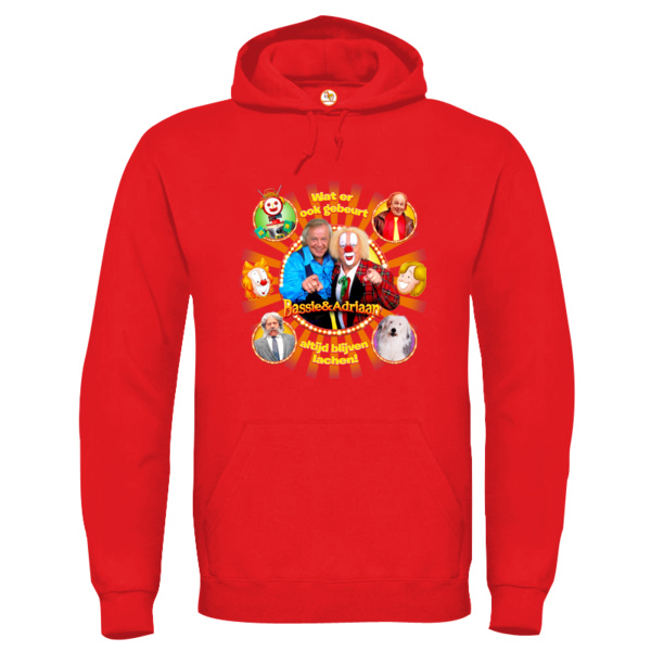 Altijd Blijven Lachen! FOTO Hoodie Volwassen Thumbnail