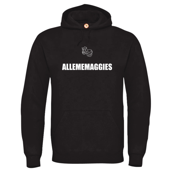 Allemaggies Hoodie Wit Volwassen Thumbnail
