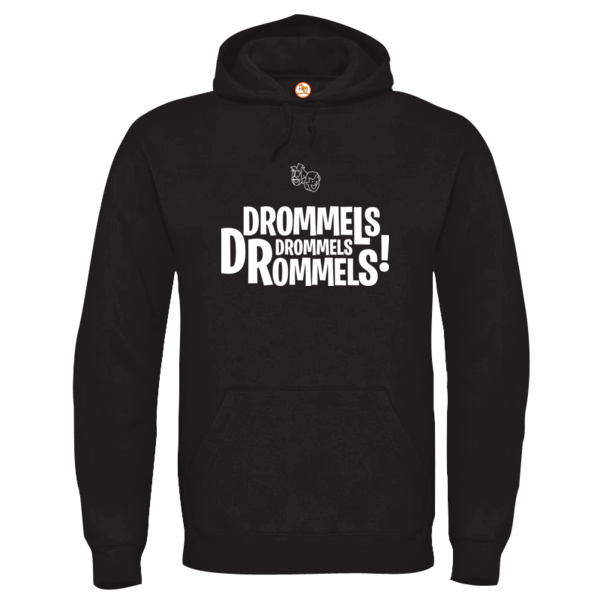 Drommels Hoodie Wit Volwassen Thumbnail