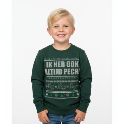 Altijd Pech - Kerst Trui Kind Thumbnail