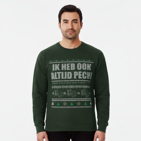 Altijd Pech - Kerst Trui Volwassen Thumbnail
