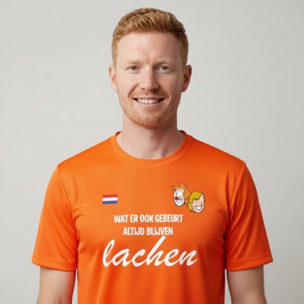WK - Blijven Lachen - Sportshirt - Man Thumbnail